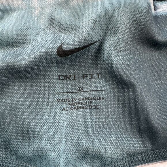 Nike Plus Size 3X One Luxe 7" Mid-Rise Women's Training‎ Shorts Tie Dye Look - Picture 4 of 14